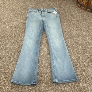Free People Flare Jeans Light Wash